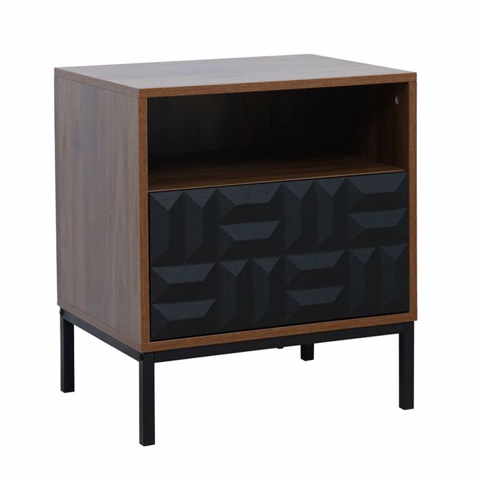 Liberta - Maison ZUMA Komodino Karudi/Mavro 51.5x40x58.5cm 09-2005